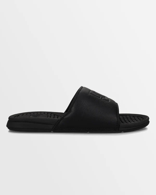 DC BOLSA SLIDES - BLACK