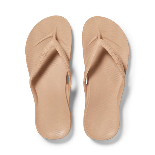 ARCHIES ARCH SUPPORT JANDALS - TAN