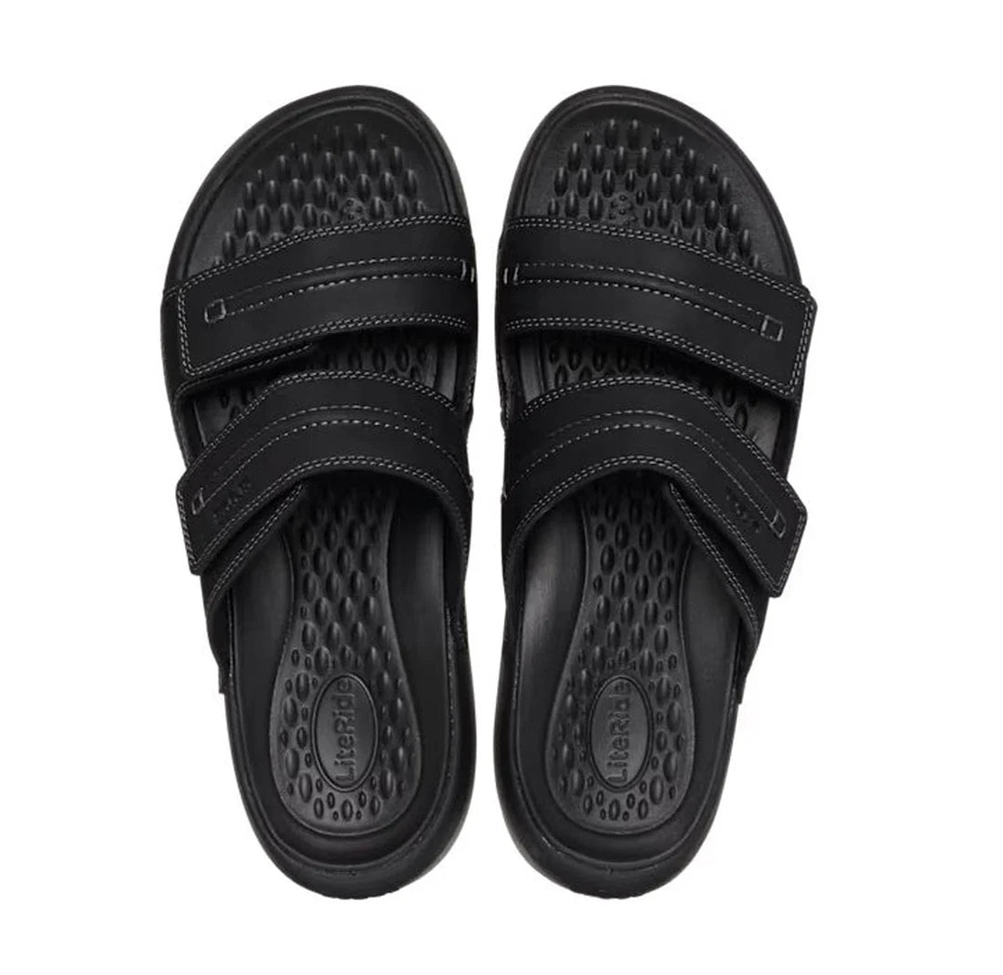 CROCS YUKON VISTA II SANDAL - BLACK