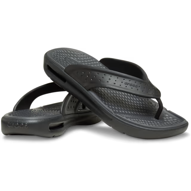 CROCS IN MOTION LITERIDE FLIP - BLACK