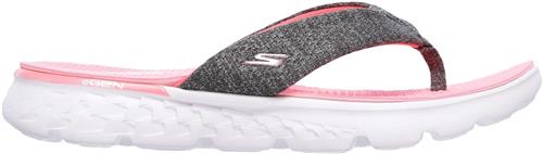 SKECHERS ON THE GO VIVACITY - CHARCOAL/HOT PINK