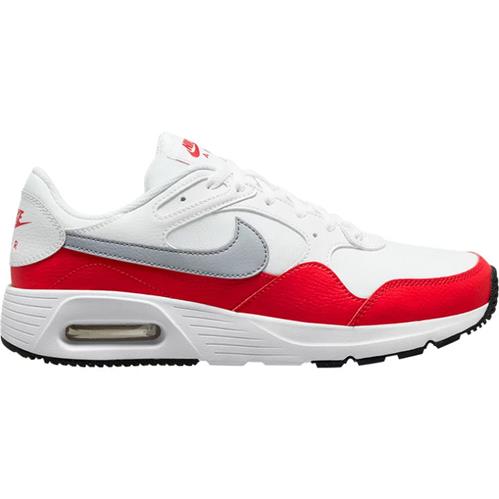 NIKE AIR MAX SC - WHITE/WOLF GREY-UNIVERSITY RED