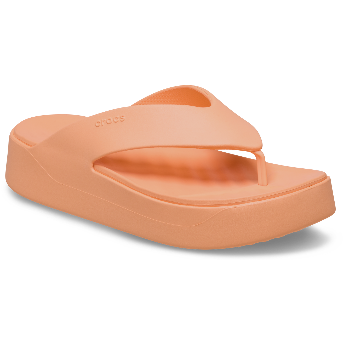 CROCS GETAWAY PLATFROM FLIP - ELECTRIC SUNSTONE