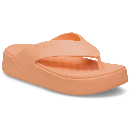 CROCS GETAWAY PLATFROM FLIP - ELECTRIC SUNSTONE