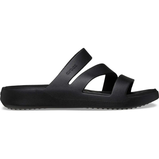 CROCS GETAWAY STRAPPY - BLACK