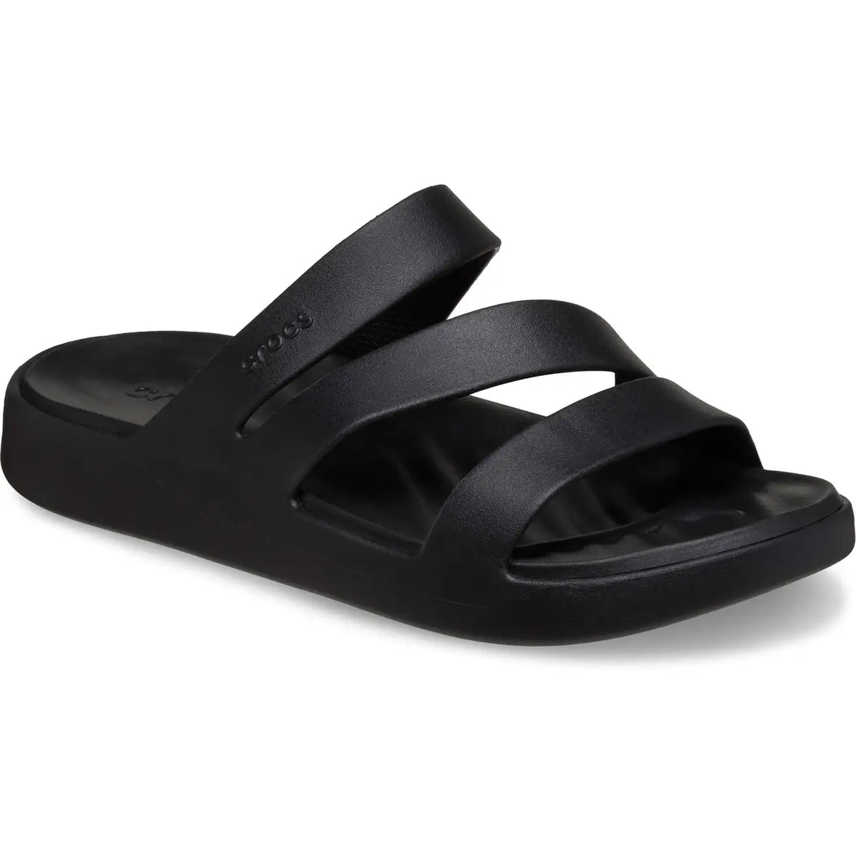 CROCS GETAWAY STRAPPY - BLACK