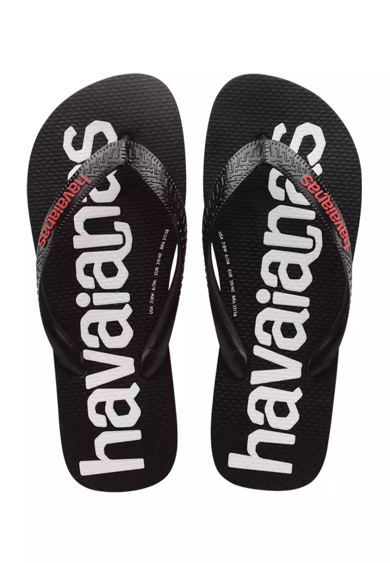 HAVAIANAS TOP LOGOMANIA2 - RUBY RED