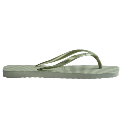 HAVAIANAS SLIM SQUARE - SMOKE GREEN
