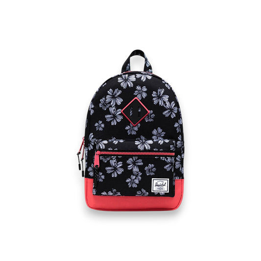 HERSCHEL HERITAGE YOUTH BACKPACK - Sketch Bloom/Calypspo Coral