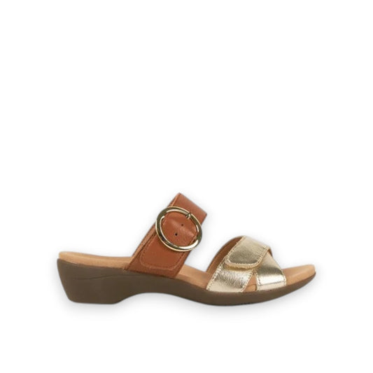HUSH PUPPIES ASTOUNDING - TAN/CHAMPANGE