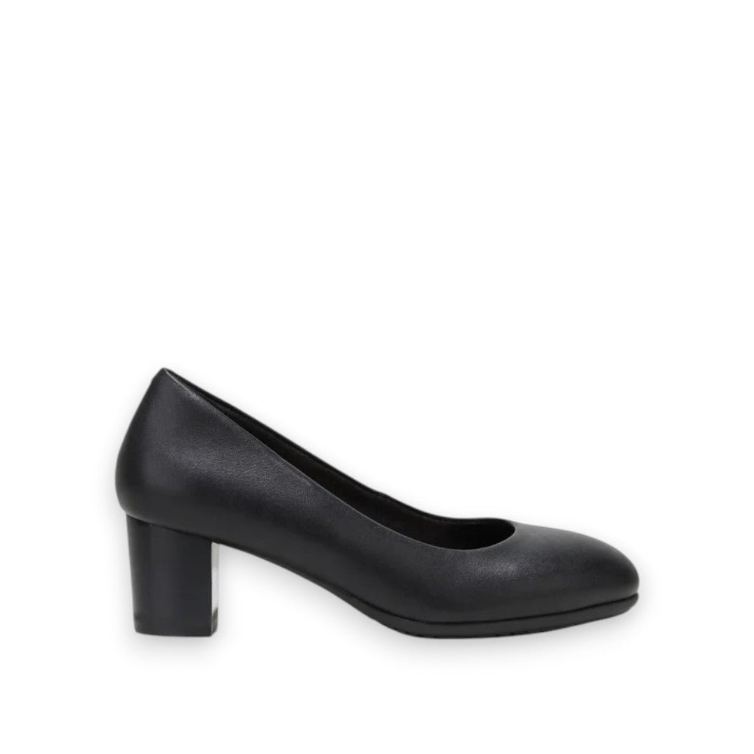 HUSH PUPPIES WOMENS THE BLOCK HEEL - BLACK