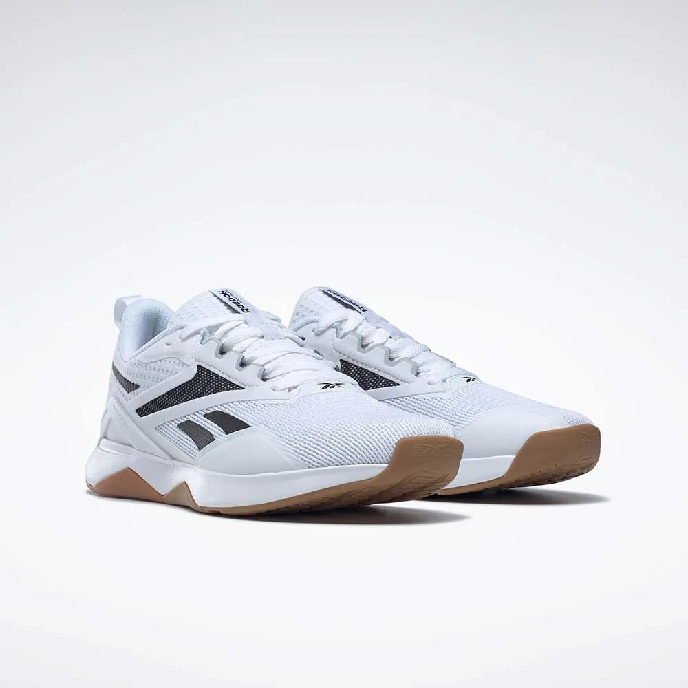 REEBOK MENS NANOFLEX TR 2.0 - WHITE/BLACK