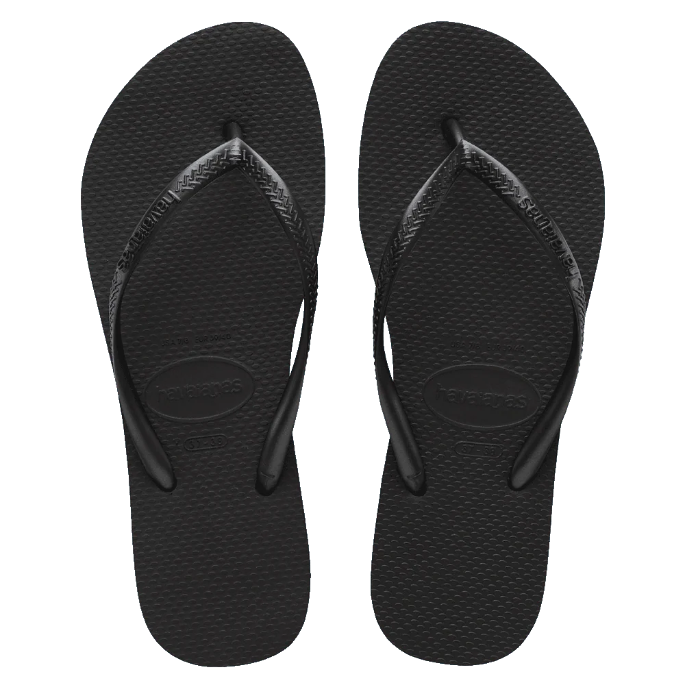 HAVAIANAS SLIM FLATFORM - BLACK