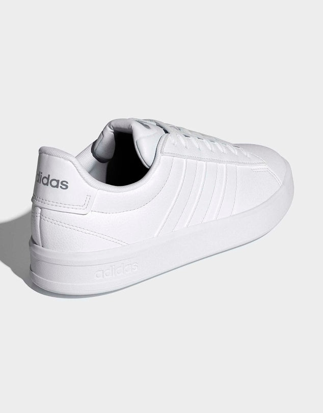 ADIDAS WOMENS GRAND COURT 3.0 - WHITE/WHITE