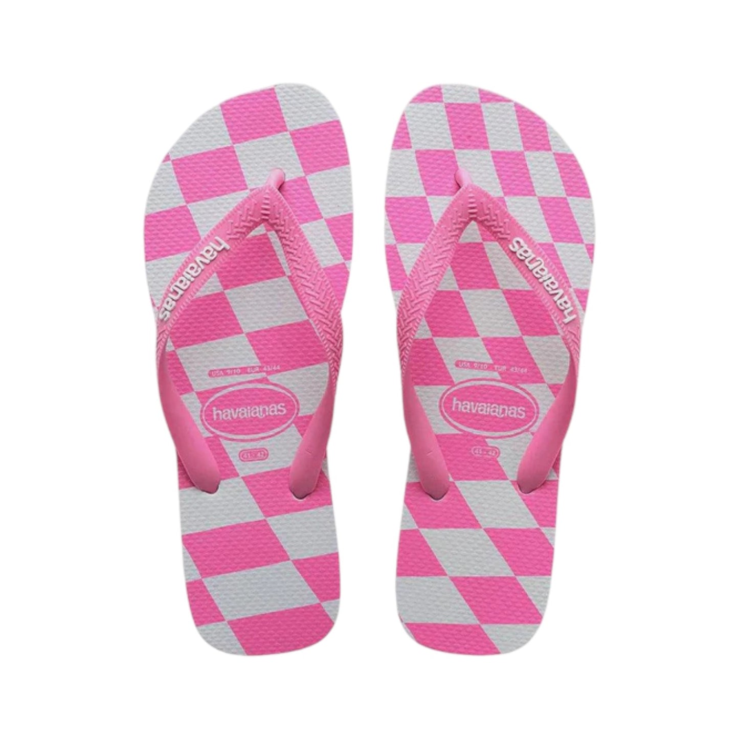 HAVAIANAS KIDS DISTORTED CHECK - PINK LEMONADE