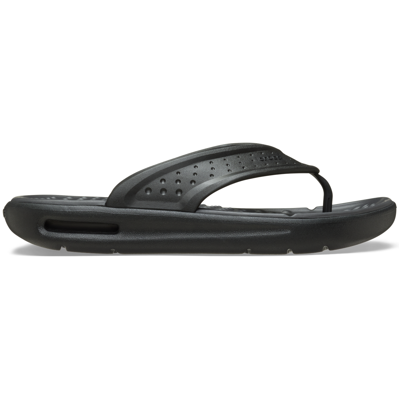 CROCS IN MOTION FLIP - BLACK