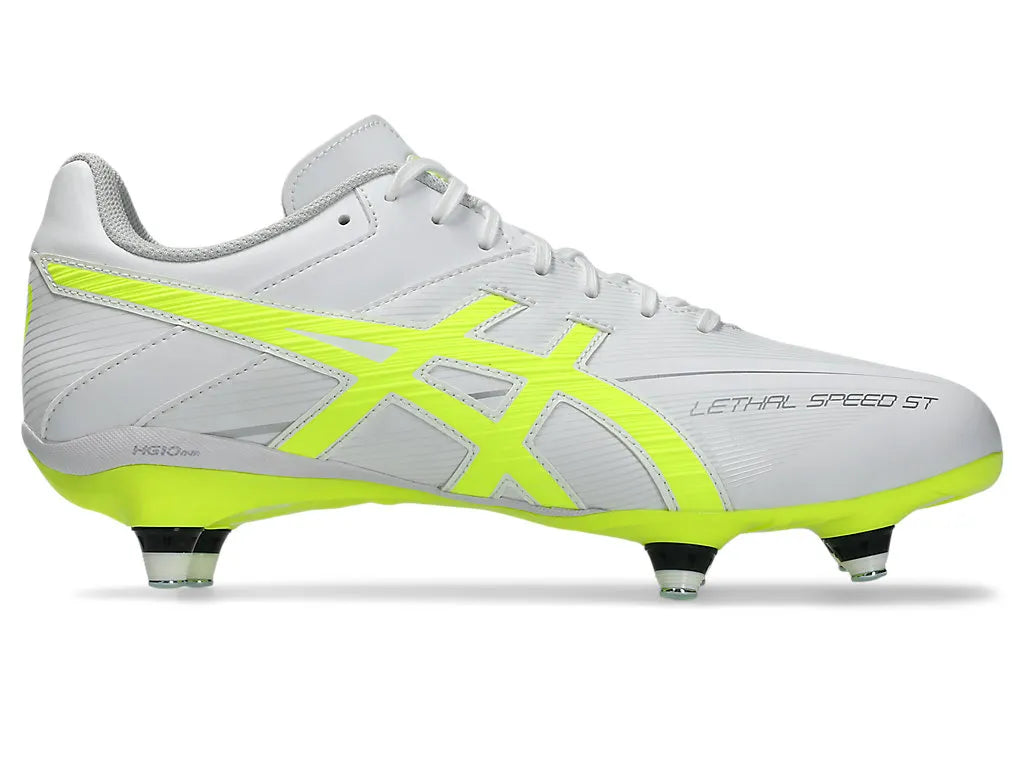 ASICS LETHAL SPEED ST 3 - WHITE/SAFETY YELLOW