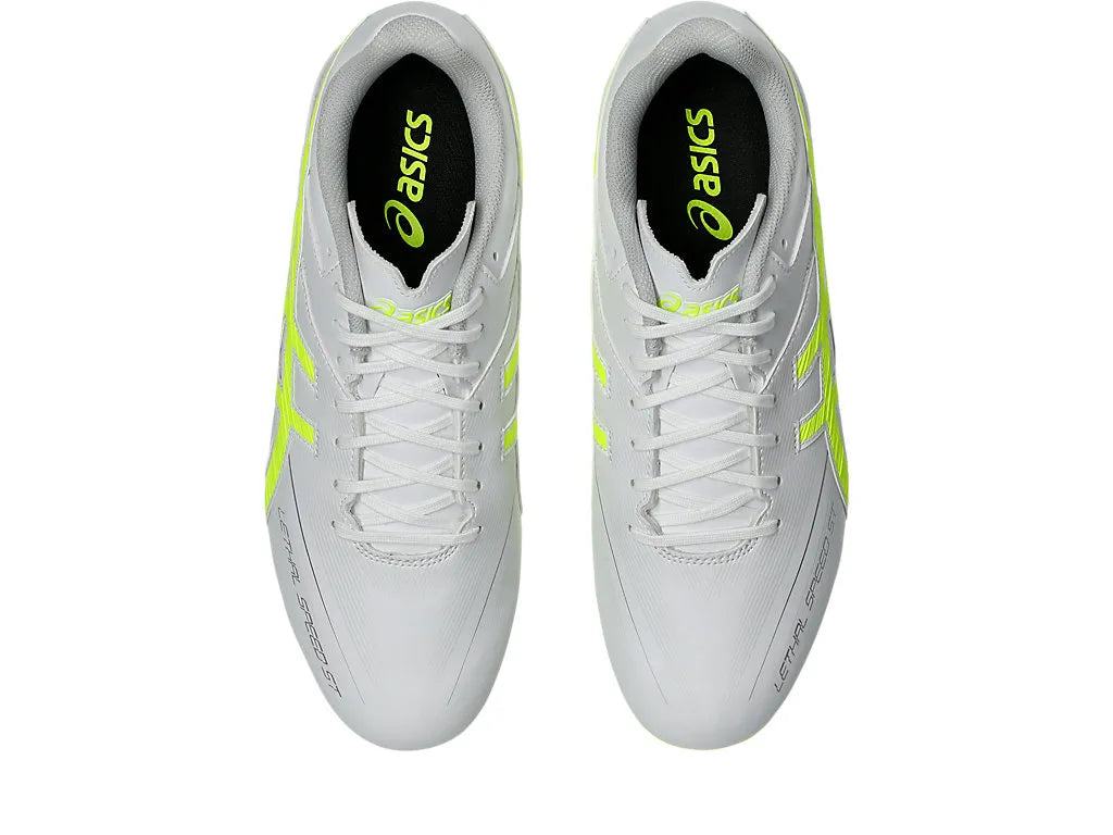ASICS LETHAL SPEED ST 3 - WHITE/SAFETY YELLOW