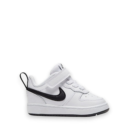 NIKE INFANT COURT BOROUGH LOW 2 - WHITE/BLACK