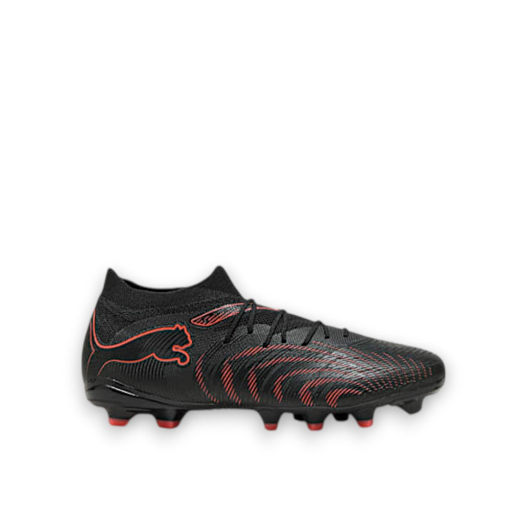 PUMA FUTURE 9 MATCH FG/AG - BLACK/GLOWING RED/STRONG GRAY