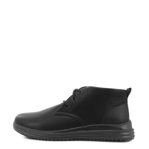 SKECHERS MENS PROVEN YEMO - BLACK