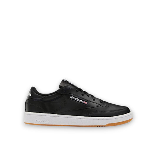 REEBOK CLUB C 85 - Intense Black / White-Gum