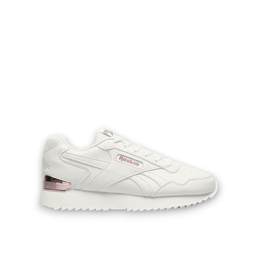 REEBOK WOMENS GLIDE RIPPLE CUP - WHITE/WHITE/ROSE GOLD