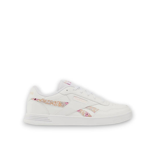 REEBOK WOMENS COURT ADVANCE - WHITE/PEACH GLOW