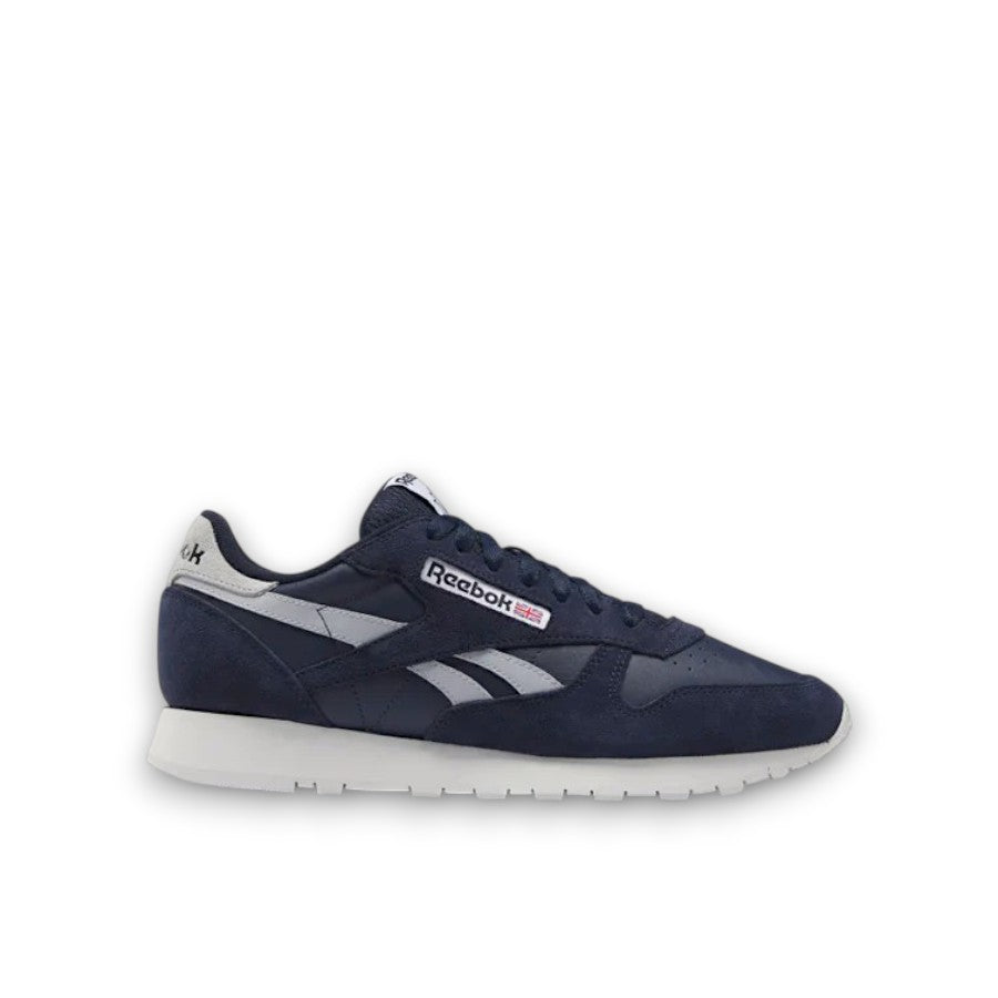 REEBOK CLASSIC LEATHER - NAVY/GREY