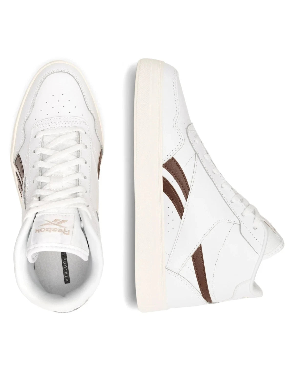 REEBOK WOMENS COURT ADVANCE BOLD - WHITE/CHALK/BROWN