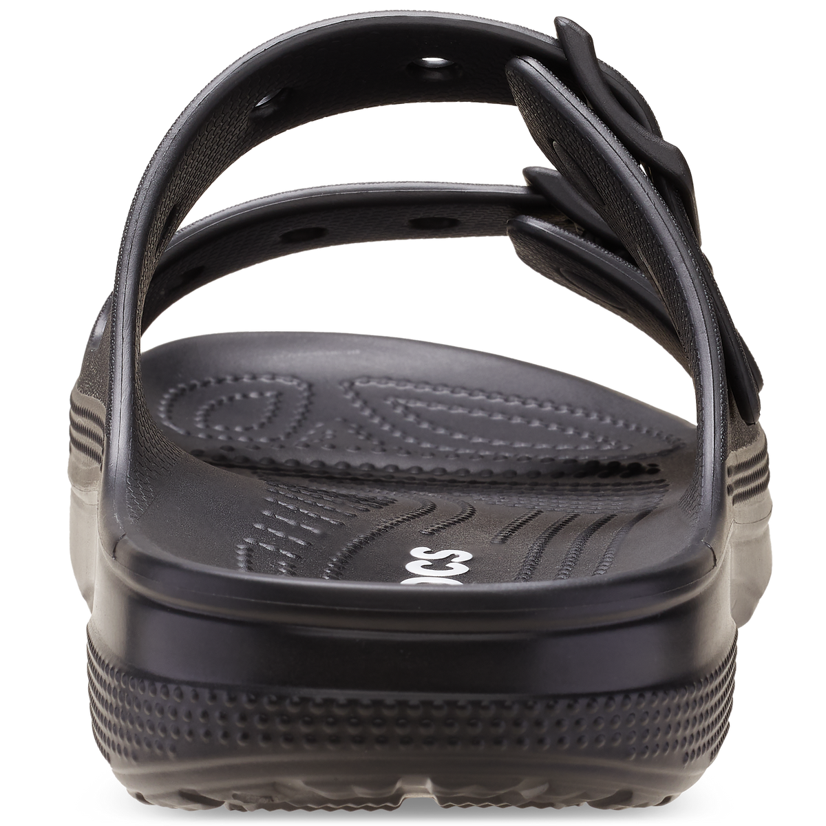 CROCS MENS SATURDAY SANDAL - BLACK