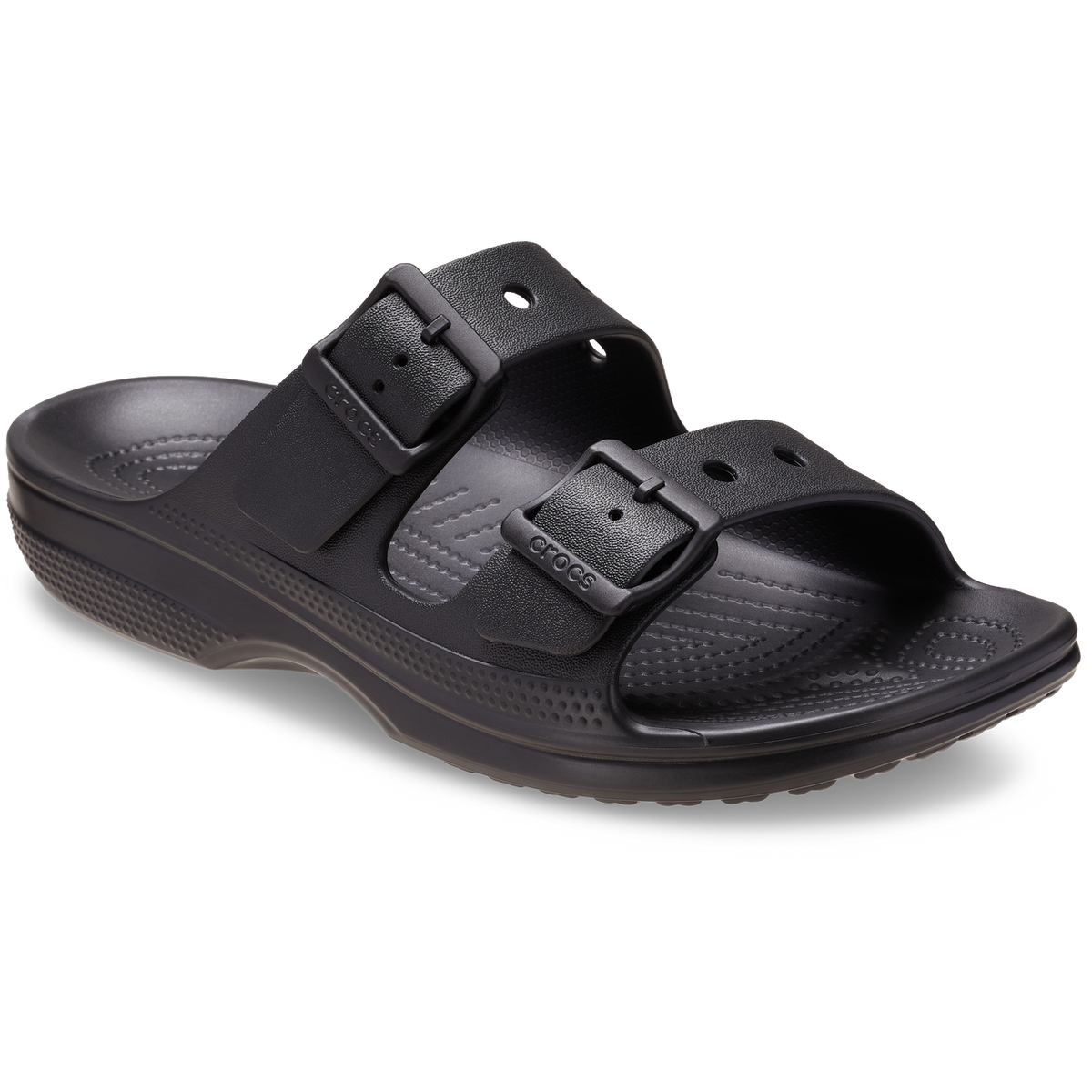 CROCS WOMENS SATURDAY SANDAL - BLACK