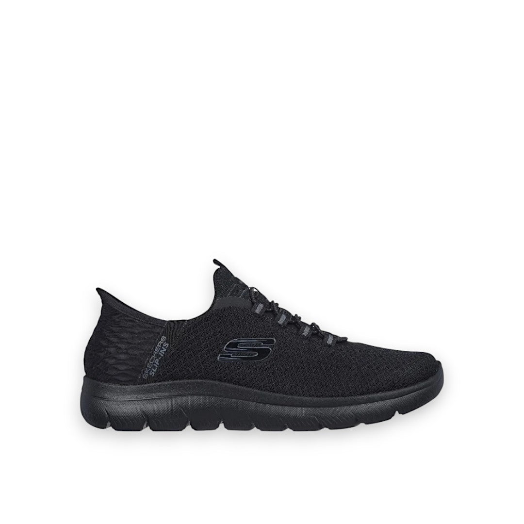 SKECHERS MENS SLIP-INS SUMMITS HIGH RANGE - BLACK