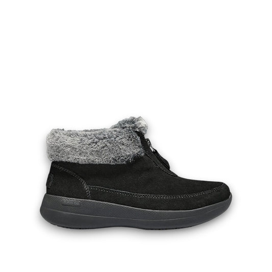 SKECHERS GO WALK STABILITY BOOT RENEW - BLACK/GREY