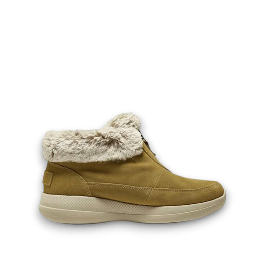 SKECHERS GO WALK STABILITY BOOT RENEW - CHESTNUT