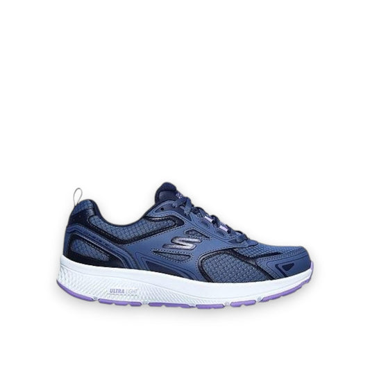 SKECHERS WOMENS GO RUN CONSISTENT - BLUE /PURPLE