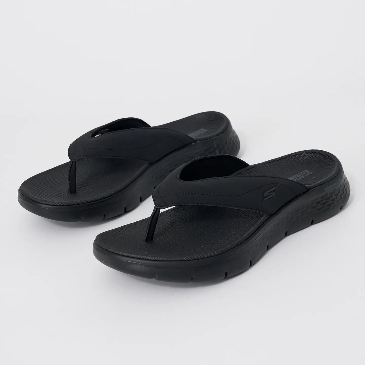 SKECHERS GO WALK FLEX SANDAL VALLEJO - BLACK