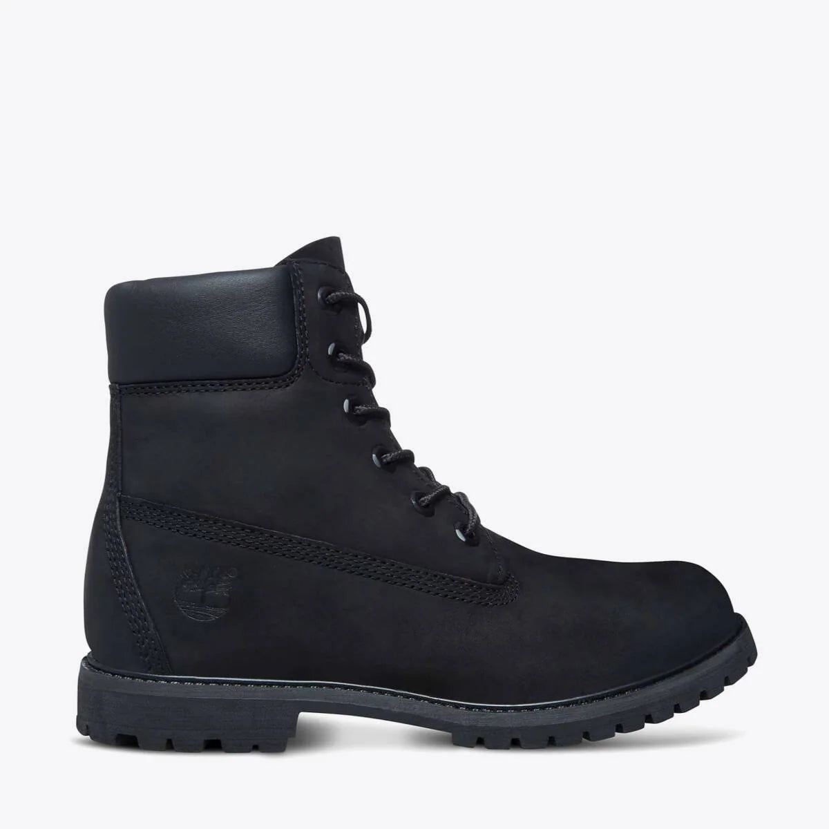 TIMBERLAND WOMEN'S 6-INCH PREMIUM BOOTS - BLACK NUBUCK