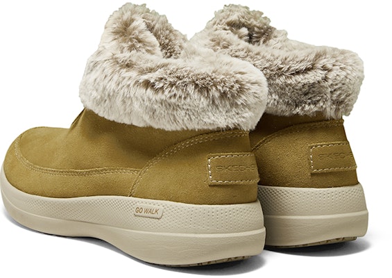 SKECHERS GO WALK STABILITY BOOT RENEW - CHESTNUT