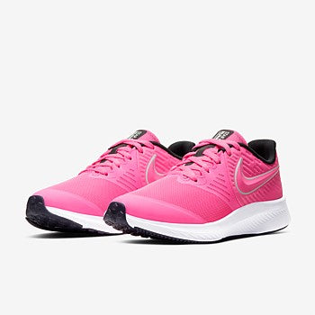 NIKE YOUTH STAR RUNNER 2 (GS) - PINKGLOW/PHOTON DUST-BLACK