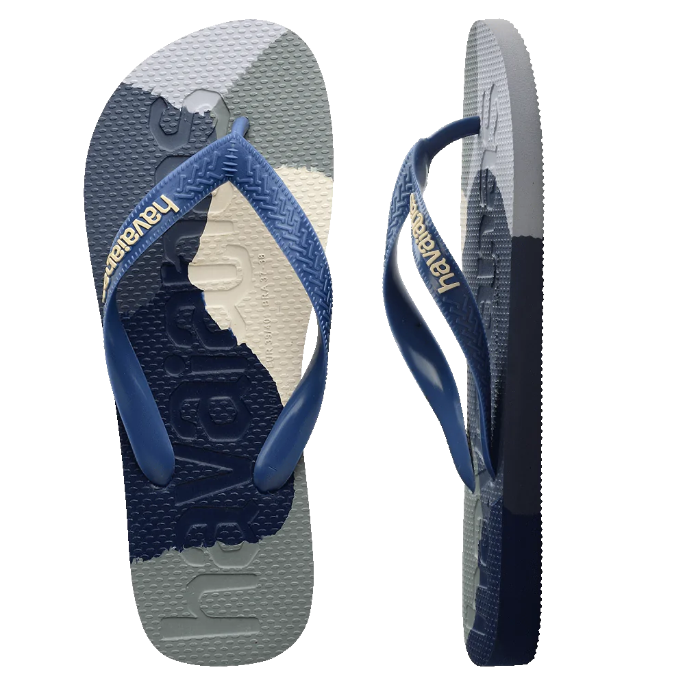 HAVAIANAS TOP LOGO MANIA COLOUR II FC - INDIGO BLUE