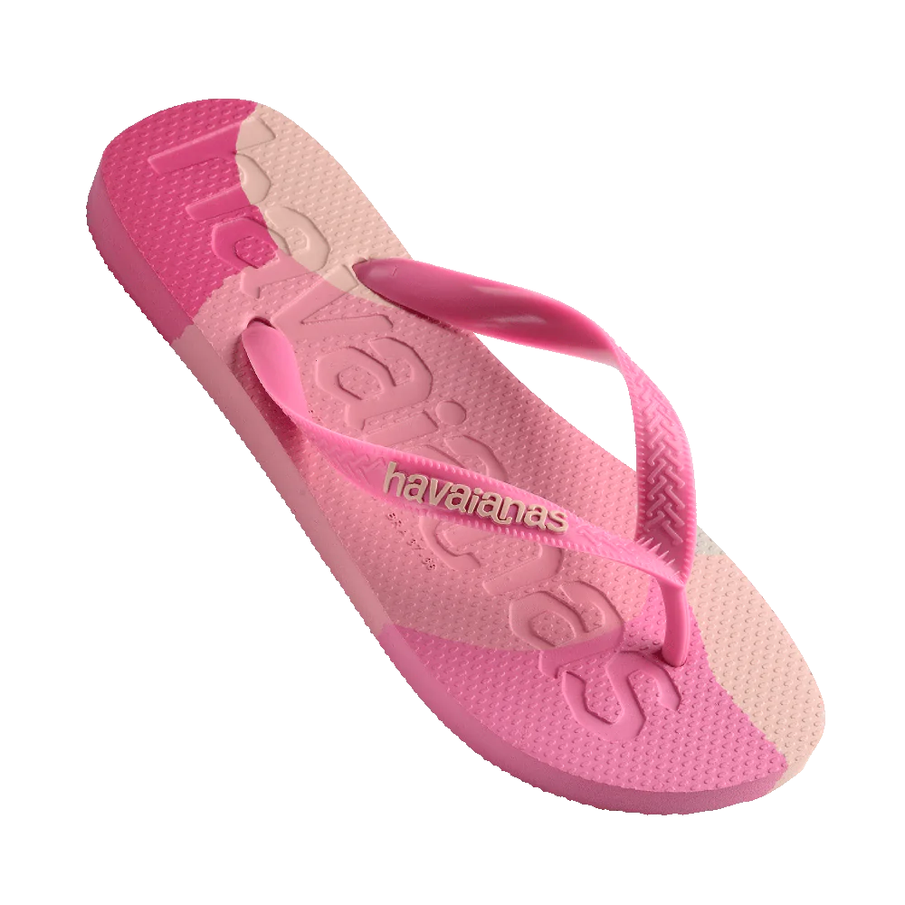 HAVAIANAS TOP LOGO MANIA COLOUR II FC - CRYSTAL ROSE