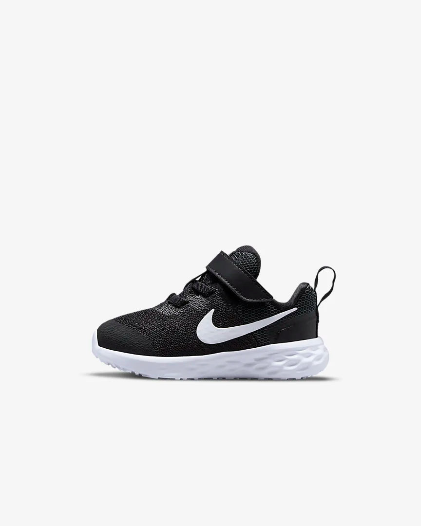 NIKE INFANT REVOLUTION 6 NN - Black/Dark Smoke Grey/White