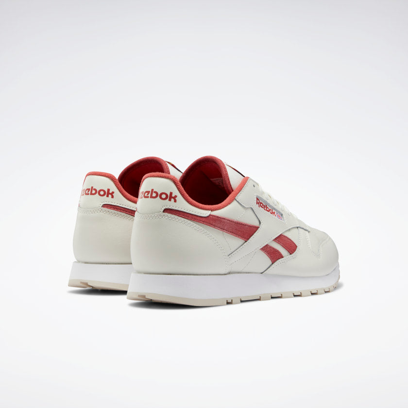 REEBOK CLASSIC LEATHER - Chalk / Mars Red / Stucco