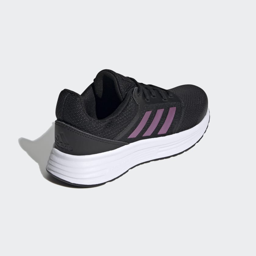 ADIDAS WOMENS GALAXY 5 - Core Black / Cherry Metallic / Cloud White