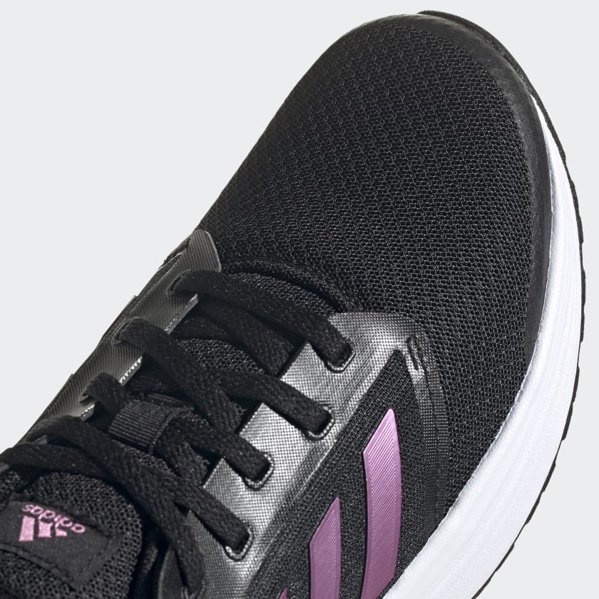 ADIDAS WOMENS GALAXY 5 - Core Black / Cherry Metallic / Cloud White