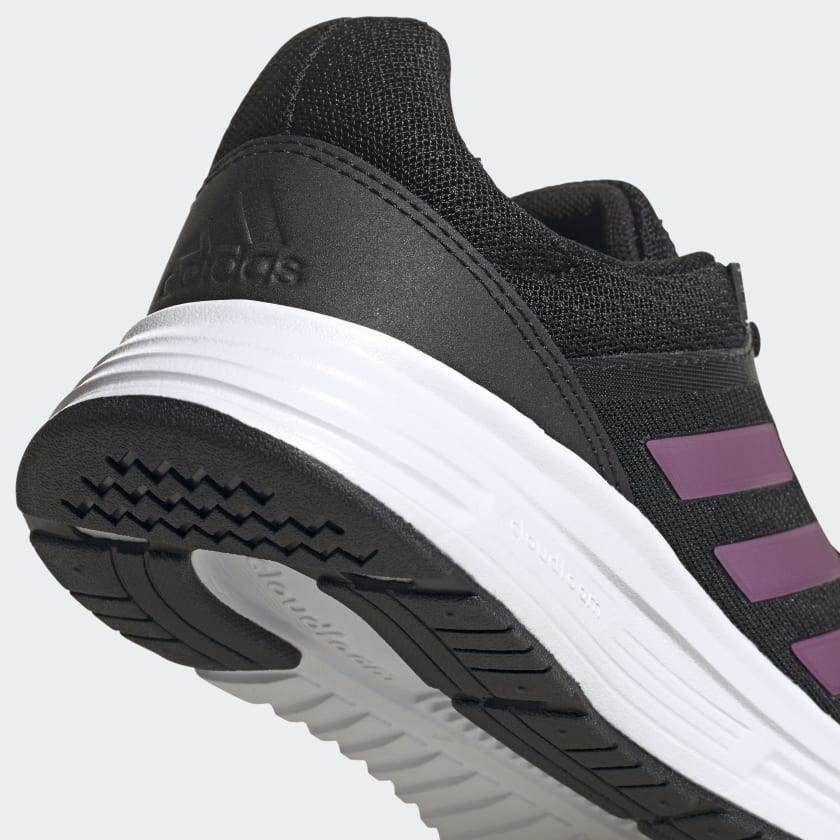 ADIDAS WOMENS GALAXY 5 - Core Black / Cherry Metallic / Cloud White