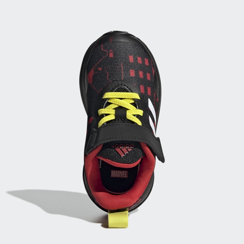 ADIDAS INFANT MARVEL SUPER HERO ADVENTURES FORTARUN - Core Black / Cloud White / Vivid Red