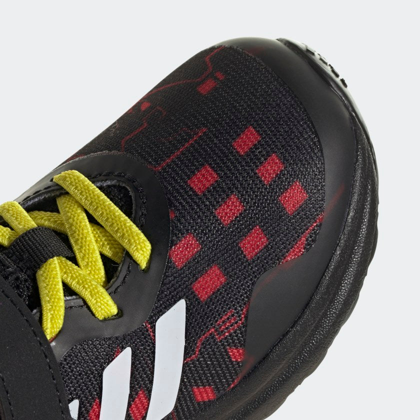 ADIDAS INFANT MARVEL SUPER HERO ADVENTURES FORTARUN - Core Black / Cloud White / Vivid Red