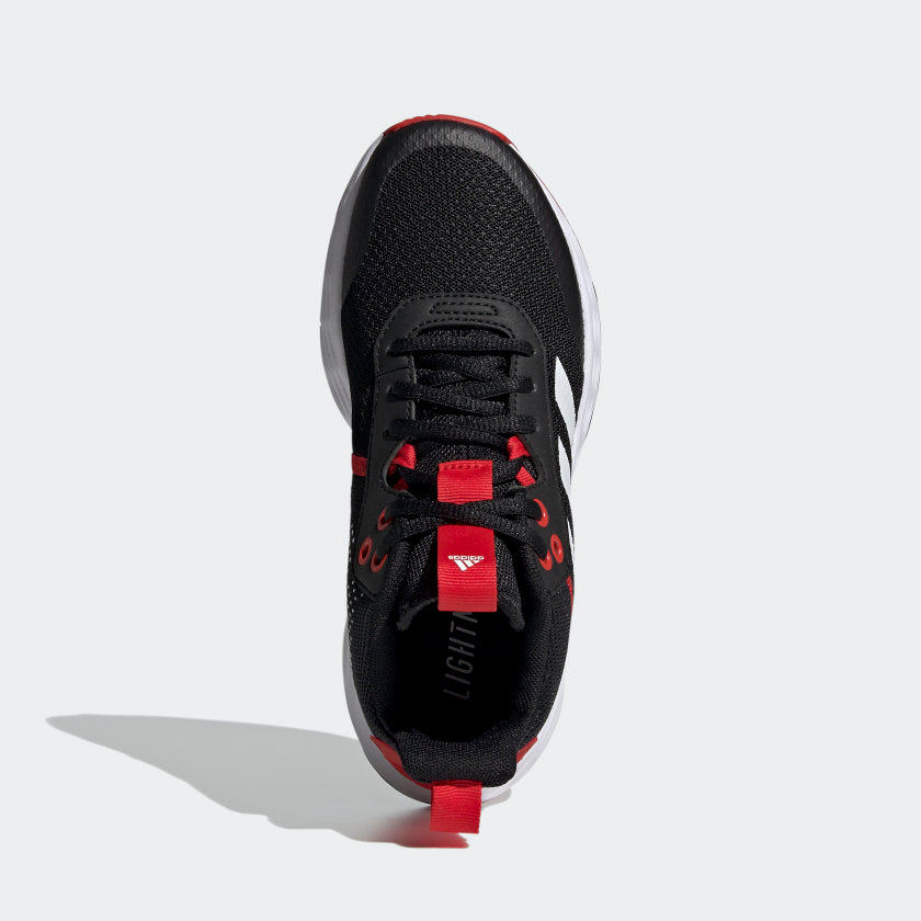 ADIDAS KIDS OWNTHEGAME 2.0 - Core Black / Cloud White / Vivid Red